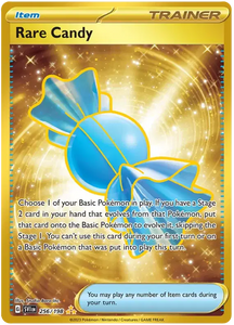 Rare Candy Pokemon • Hyper Rare • 256/198