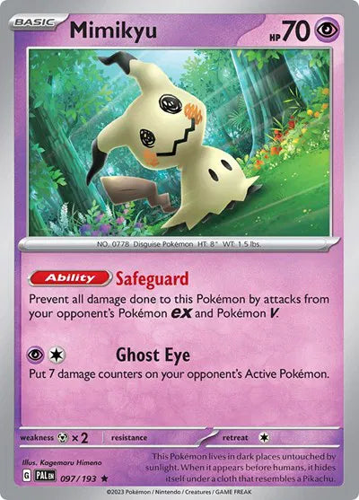 Mimikyu - Holo Rare - 097/193