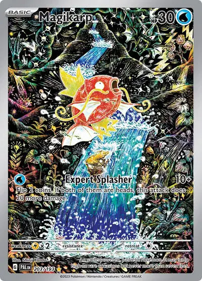 Magikarp Paldea Evolved  Illustration Rare  203/193 (OC)