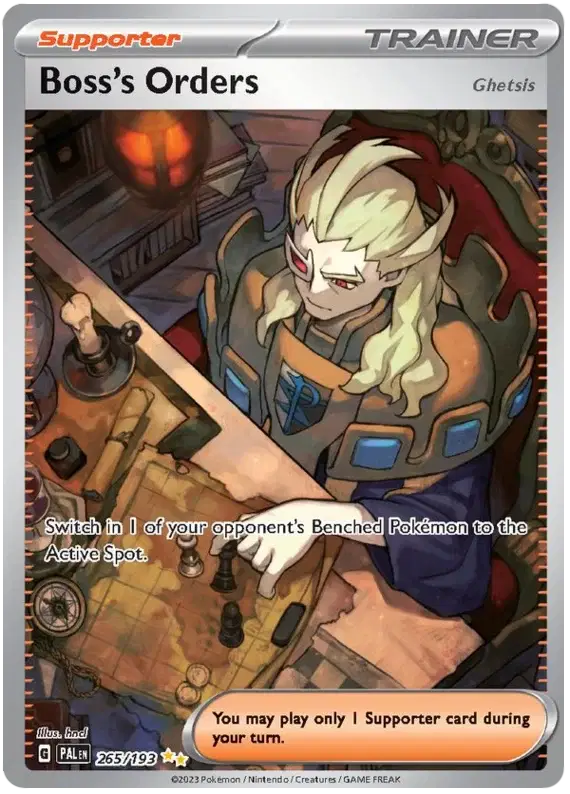 Boss's Orders Pokemon • Special Illustration Rare • 265/193 (B)
