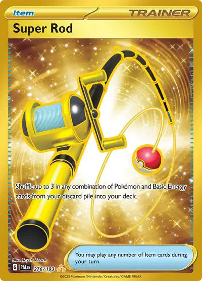 Super Rod Paldea Evolved  Hyper Rare  276/193