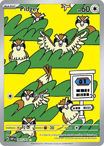 Pidgey Pokemon • Illustration Rare • 207/197 (B)