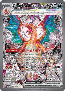 Charizard ex Pokemon • Special Illustration Rare • 223/197 Played Condition