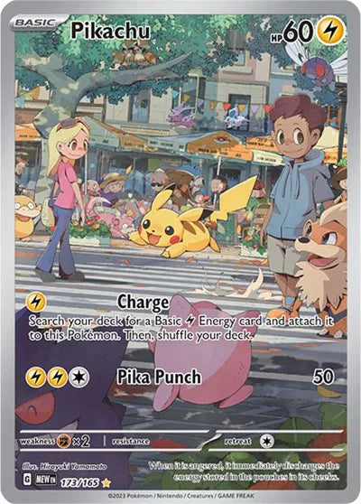 Pikachu - 173/165 - Illustration Rare (B)