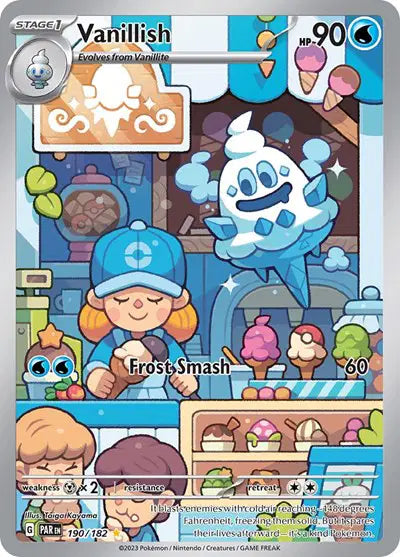 Vanillish Paradox Rift  Illustration Rare  190/182