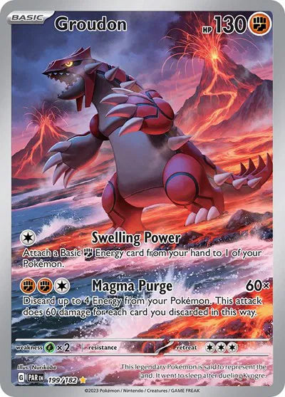 Groudon - Illustration Rare - 199/182