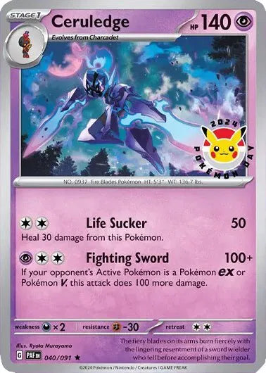 Ceruledge - 040/091 (Pokemon Day 2024) (B)