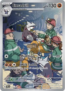 Excadrill Pokemon • Illustration Rare • 174/162 (B)