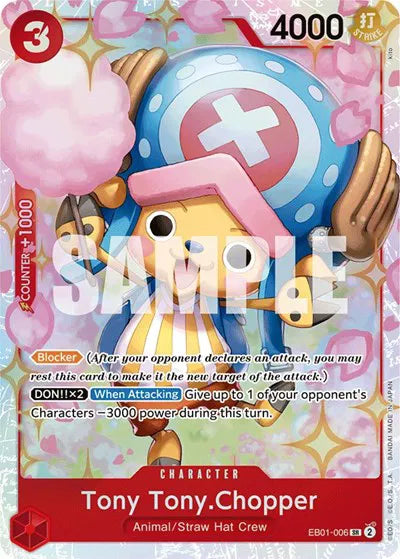 Tony Tony Chopper - Super Rare - EB01-006