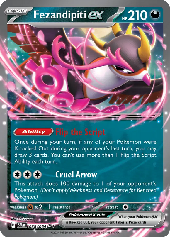 Fezandipiti ex - 038/064 - Ultra Rare (B)