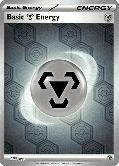 Basic Metal Energy (Reverse Holofoil) Shrouded Fable Common 008