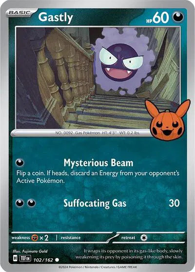 Gastly Trick or Trade BOOster Bundle 2024 Common 102/162