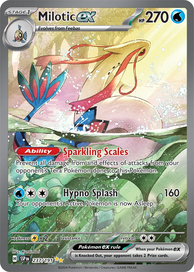 Milotic EX - Special Illustration Rare - 237/191