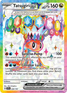 Tatsugiri ex Pokemon • Ultra Rare • 226/191 (B)