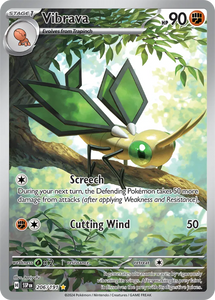 Vibrava Pokemon • Illustration Rare • 206/191 (B)
