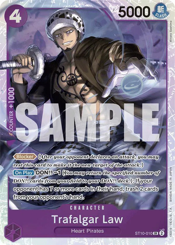 Trafalgar Law - Super Rare - ST10-010