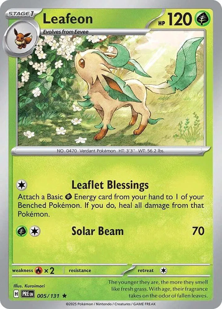Leafeon - Holo Rare - 005/131
