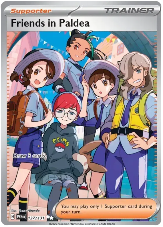 Friends in Paldea Pokemon • Ultra Rare • 137/131 (B)
