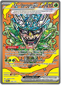 Teal Mask Ogerpon ex Pokemon • Special Illustration Rare • 145/131 (B)
