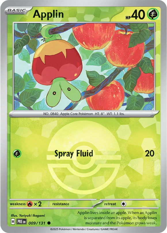 Applin (Poke Ball Pattern) Prismatic Evolutions  Common  009/131