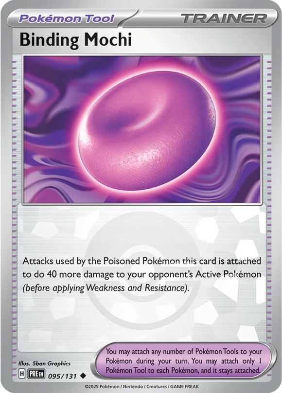 Binding Mochi (Poke Ball Pattern) Pokemon • Uncommon • 095/131 (B)