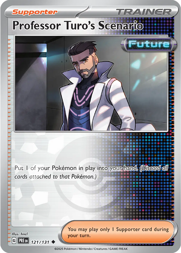 Professor Turo's Scenario (Poke Ball Pattern) Prismatic Evolutions  Uncommon  121/131
