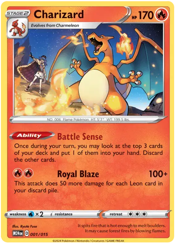 Charizard - 001/015 - McDonalds Promo