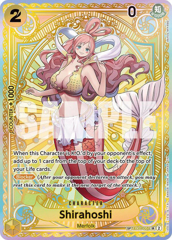 Shirahoshi (SP) One Piece • SR • EB01-057 (B)