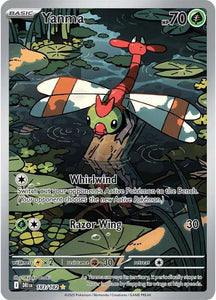 Yanma Pokemon • Illustration Rare • 183/182 (B)