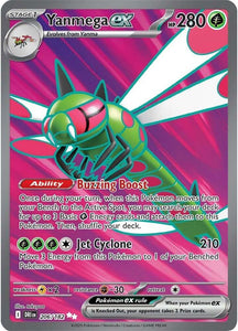 Yanmega ex Pokemon • Ultra Rare • 206/182