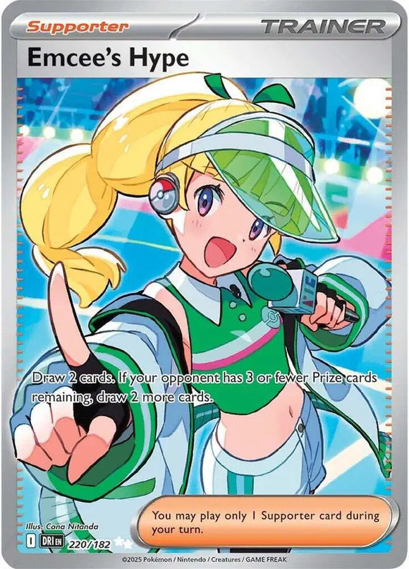 Emcee's Hype Pokemon • Ultra Rare • 220/182 (B)