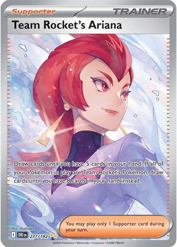 Team Rocket's Ariana Pokemon • Special Illustration Rare • 237/182 (B)