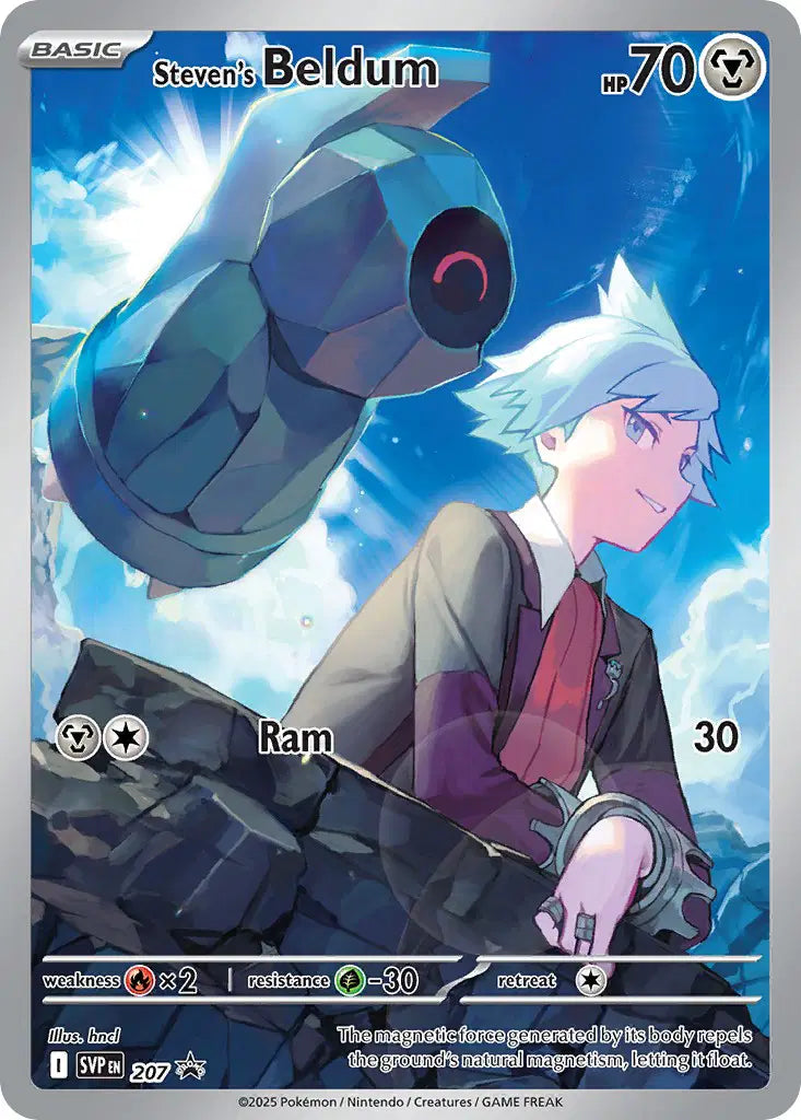 Steven's Beldum Pokemon • Promo • 207 (B)