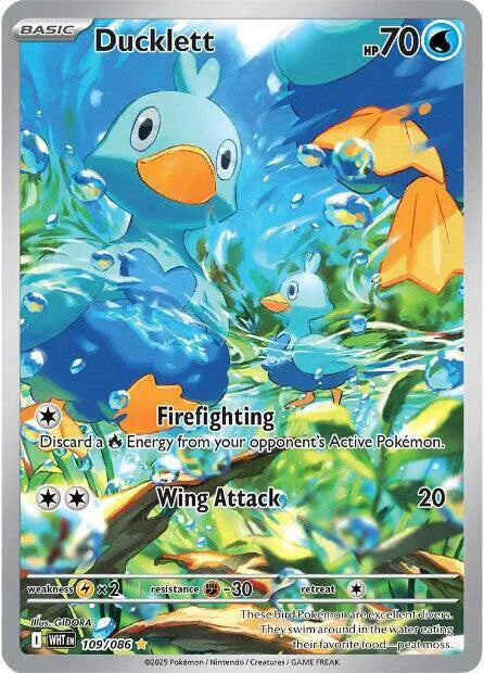 Ducklett - Illustration Rare - 109/086