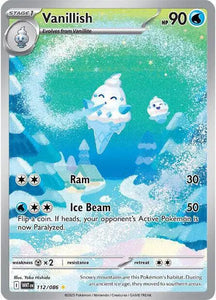 Vanillish Pokemon • Illustration Rare • 112/086 (B)