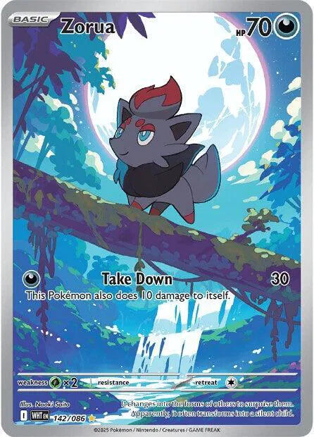 Zorua - Illustration Rare - 142/086