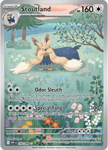 Stoutland - Illustration Rare - 156/086