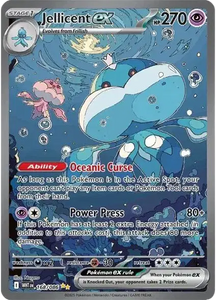 Jellicent ex White Flare  Special Illustration Rare  168/086