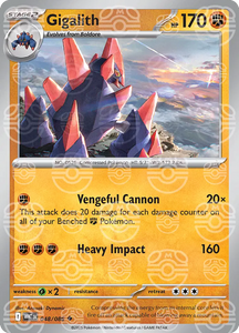 Gigalith (Master Ball Pattern) Pokemon • Uncommon • 048/086 (B)