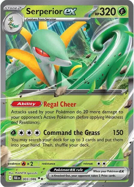 Serperior ex - 003/086 - Ultra Rare
