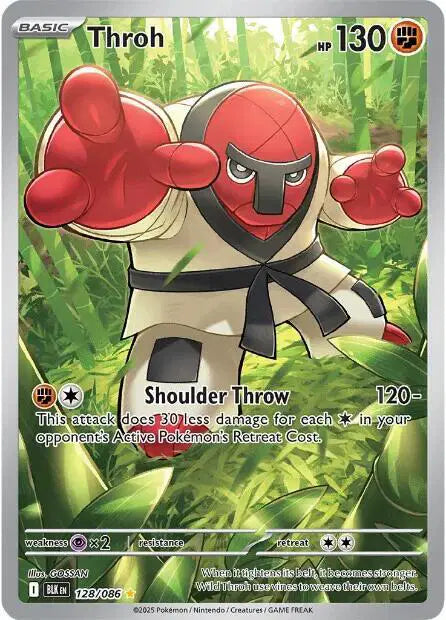Throh Black Bolt Illustration Rare 128/086