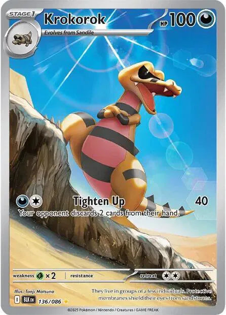 Krokorok - Illustration Rare - 136/086