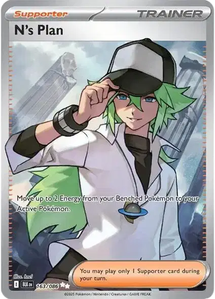 N's Plan Pokemon • Secret Rare • 163/086 (B)