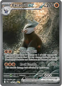 Excadrill ex Pokemon • Special Illustration Rare • 168/086 (B)
