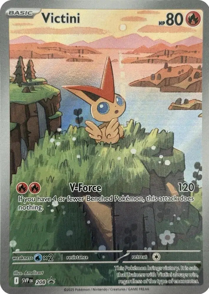 Victini Scarlet & Violet Promo  Promo SVP208