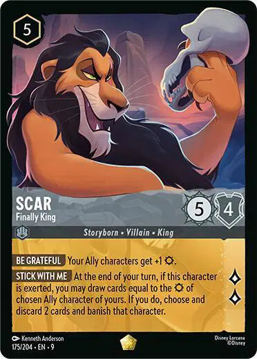 Scar - Finally King Fabled  Legendary  175/204