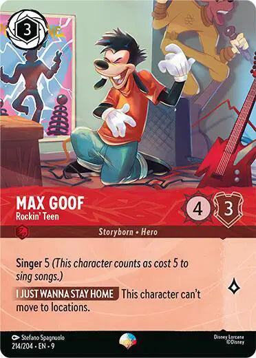 Max Goof - Rockin' Teen (Epic) Fabled  Epic  214/204