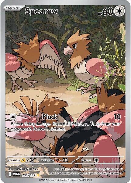 Spearow - Illustration Rare - 151/132