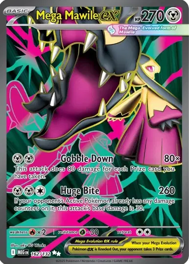 Mega Mawile ex Pokemon • Ultra Rare • 162/132 (B)
