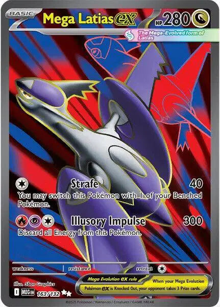 Mega Latias ex Mega Evolution  Ultra Rare  163/132